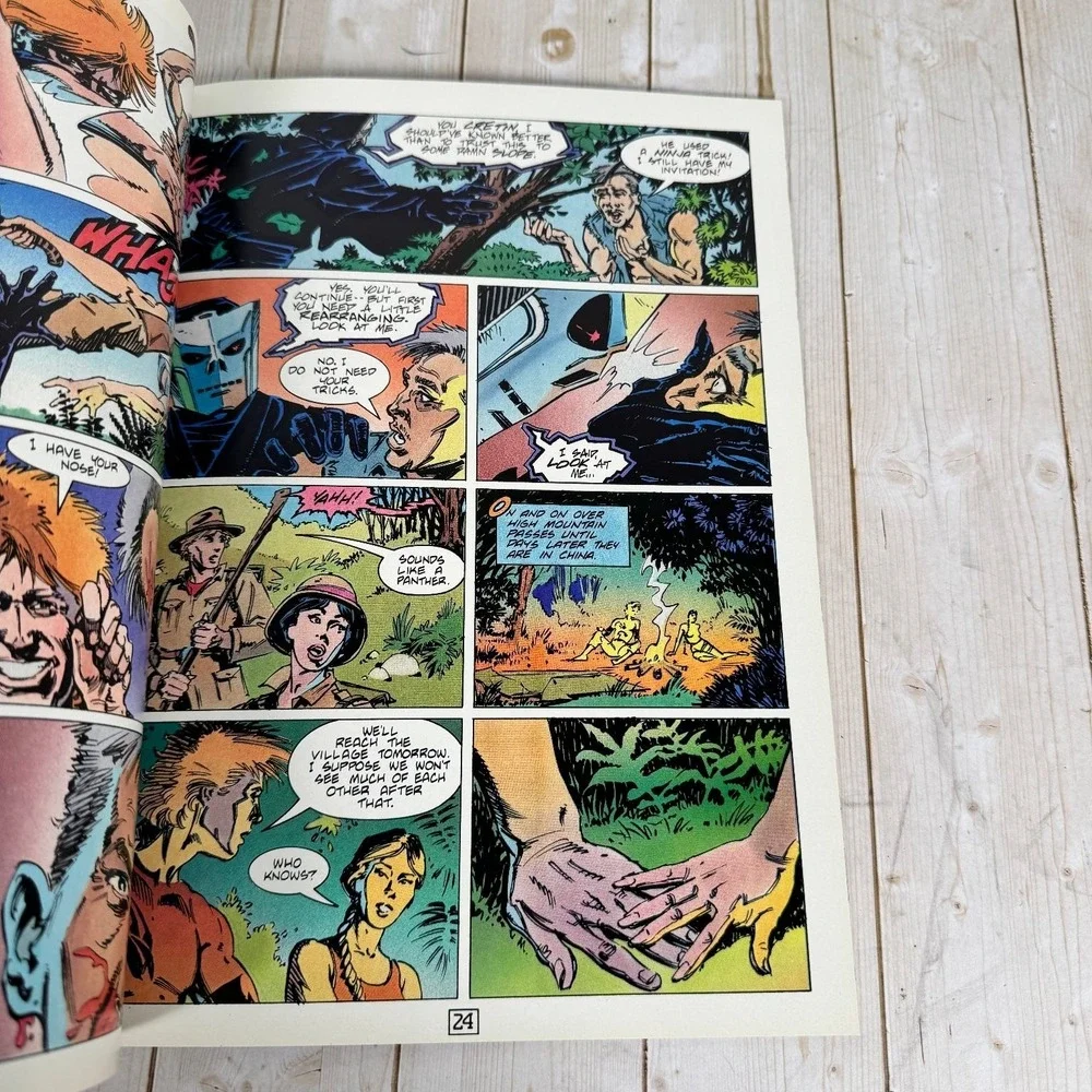 Hexbreaker Mike Baron Bill Reinhold 1988 First Printing Graphic Novel First